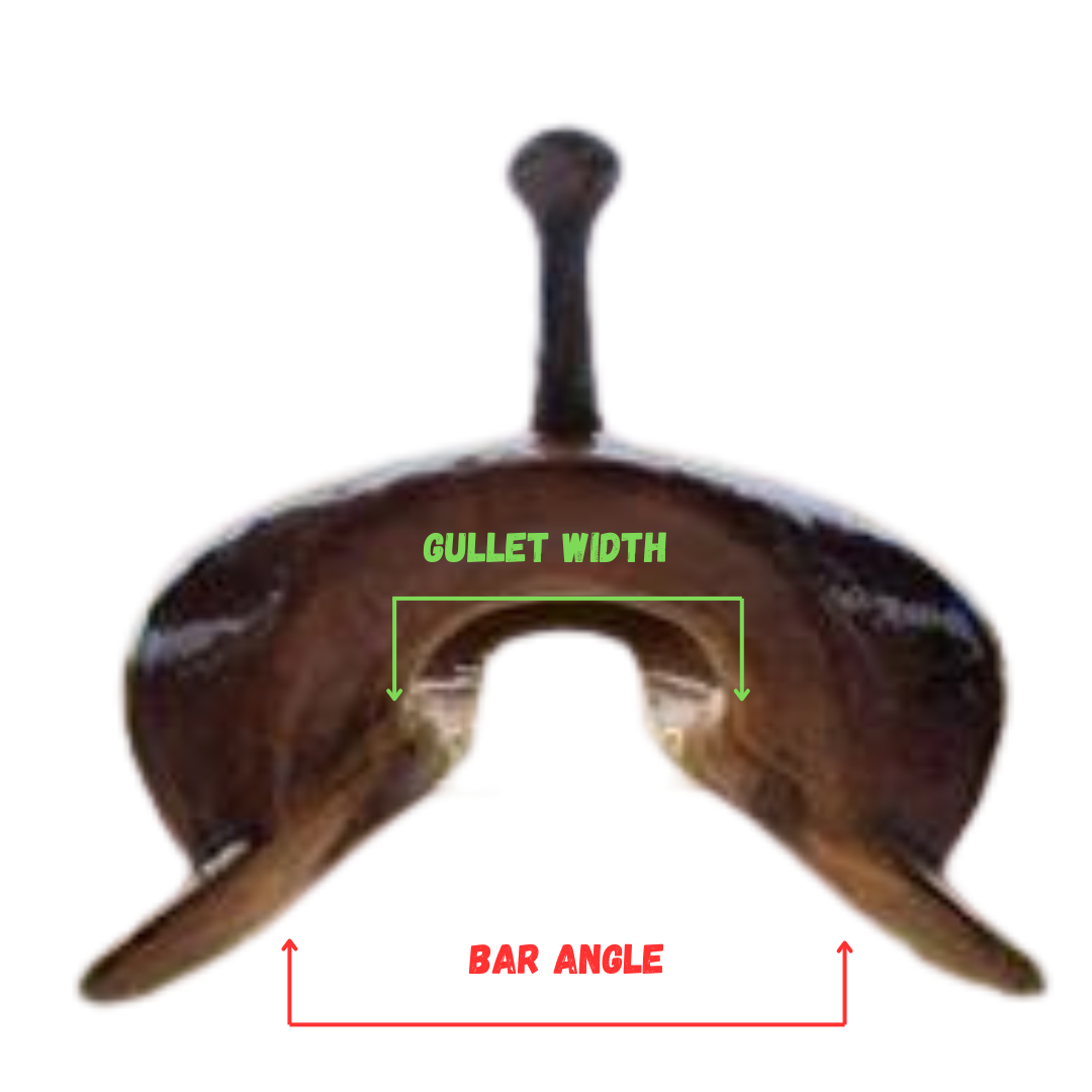 Western Saddle Bar Dimensions