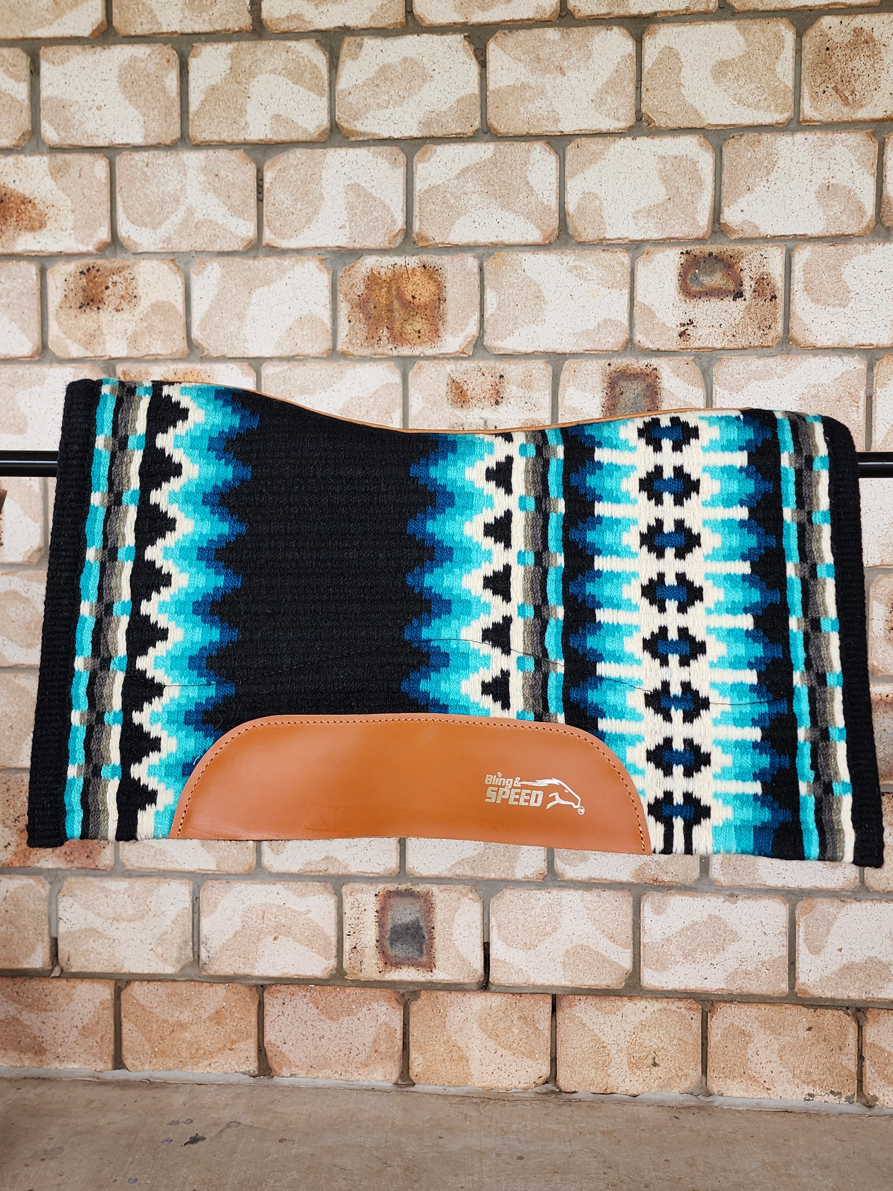 12. Tourmaline Unicorn Saddle Pad