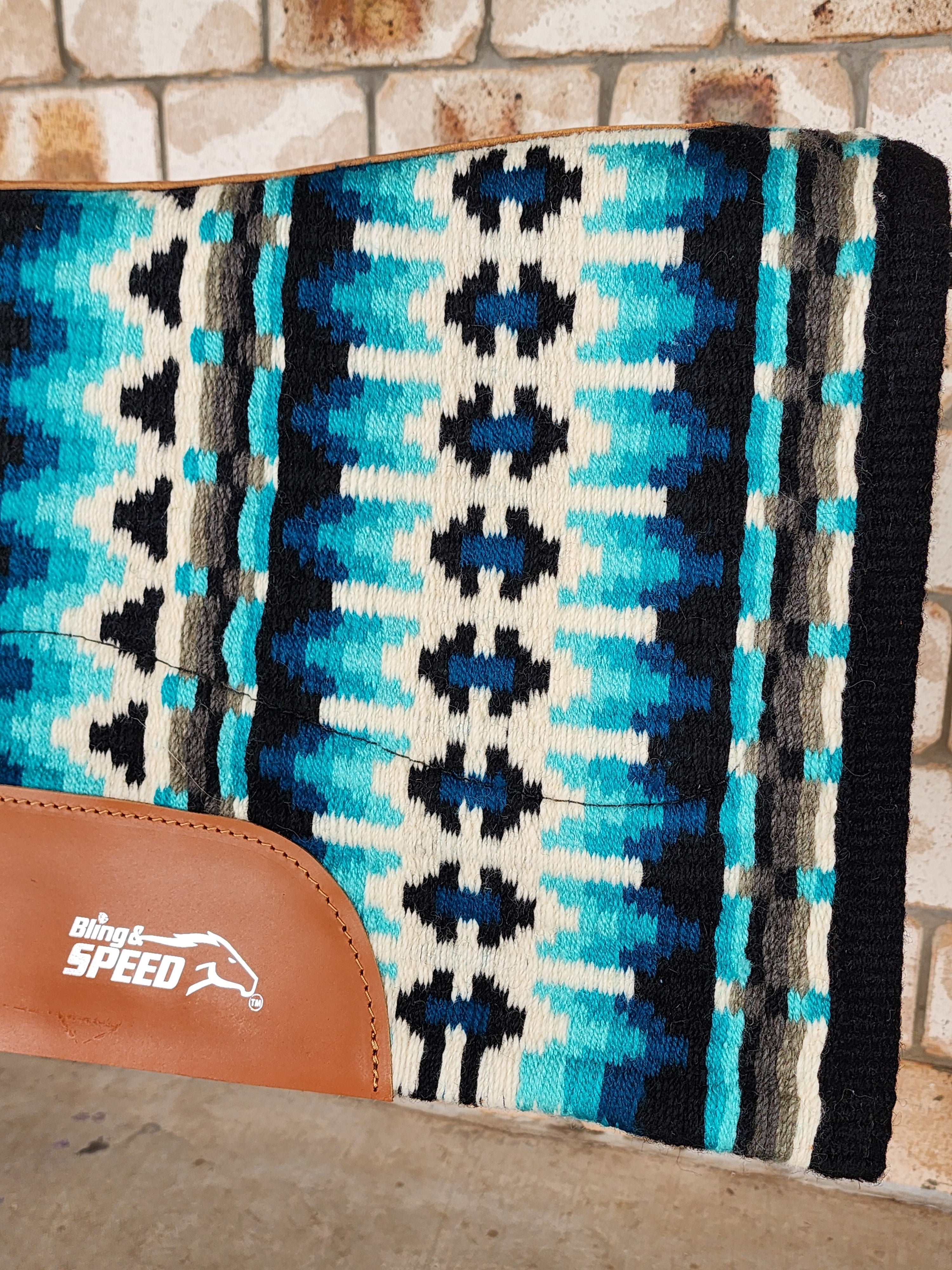 12. Tourmaline Unicorn Saddle Pad
