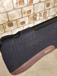 Load image into Gallery viewer, Full Wither and Spine Relief Merino Wool Felt Saddle Pad - Black