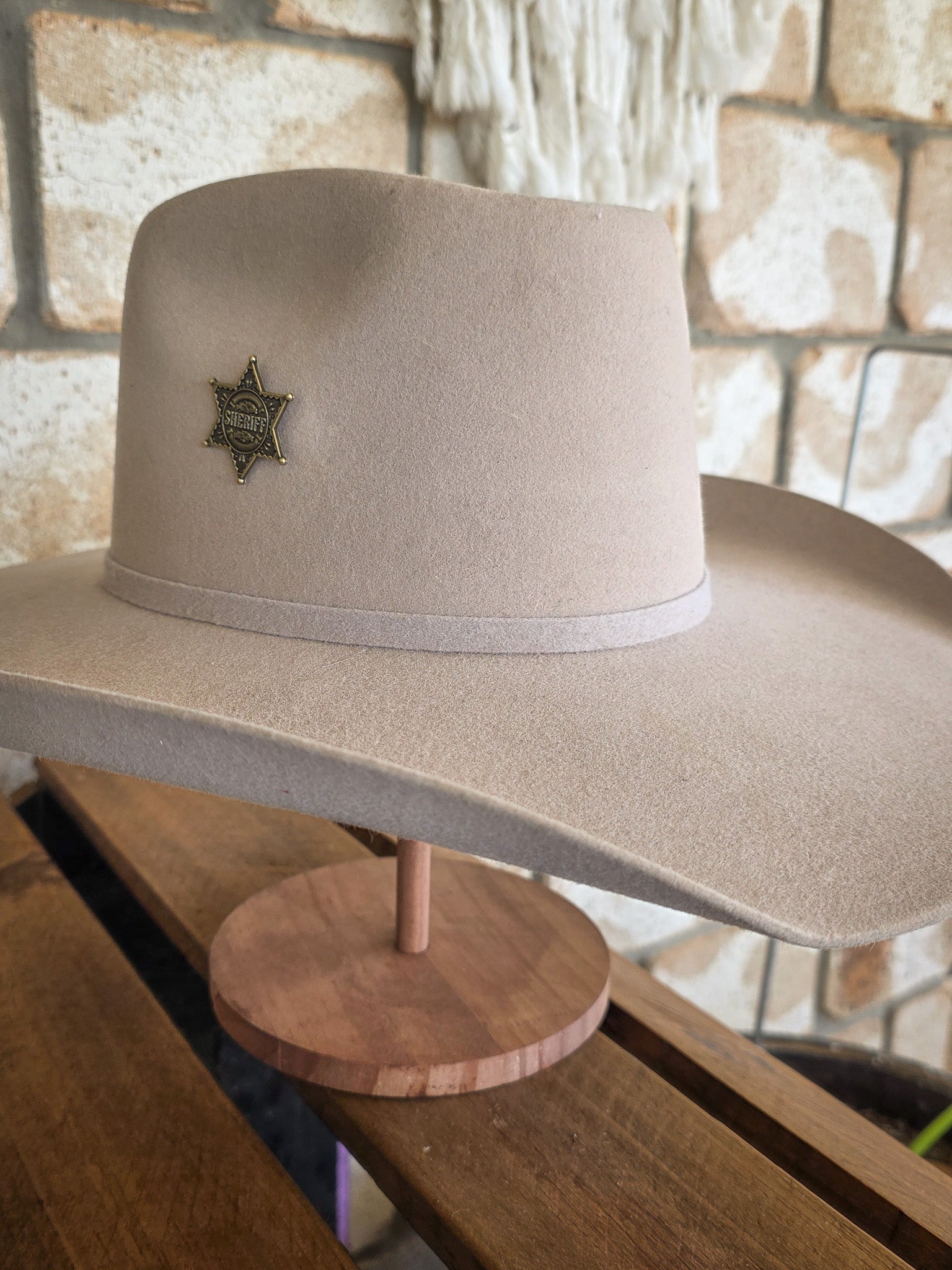 Sheriff of Literally Everything - Enamel Hat Pin