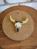 Load image into Gallery viewer, Wanderer’s Longhorn - Enamel Hat Pin
