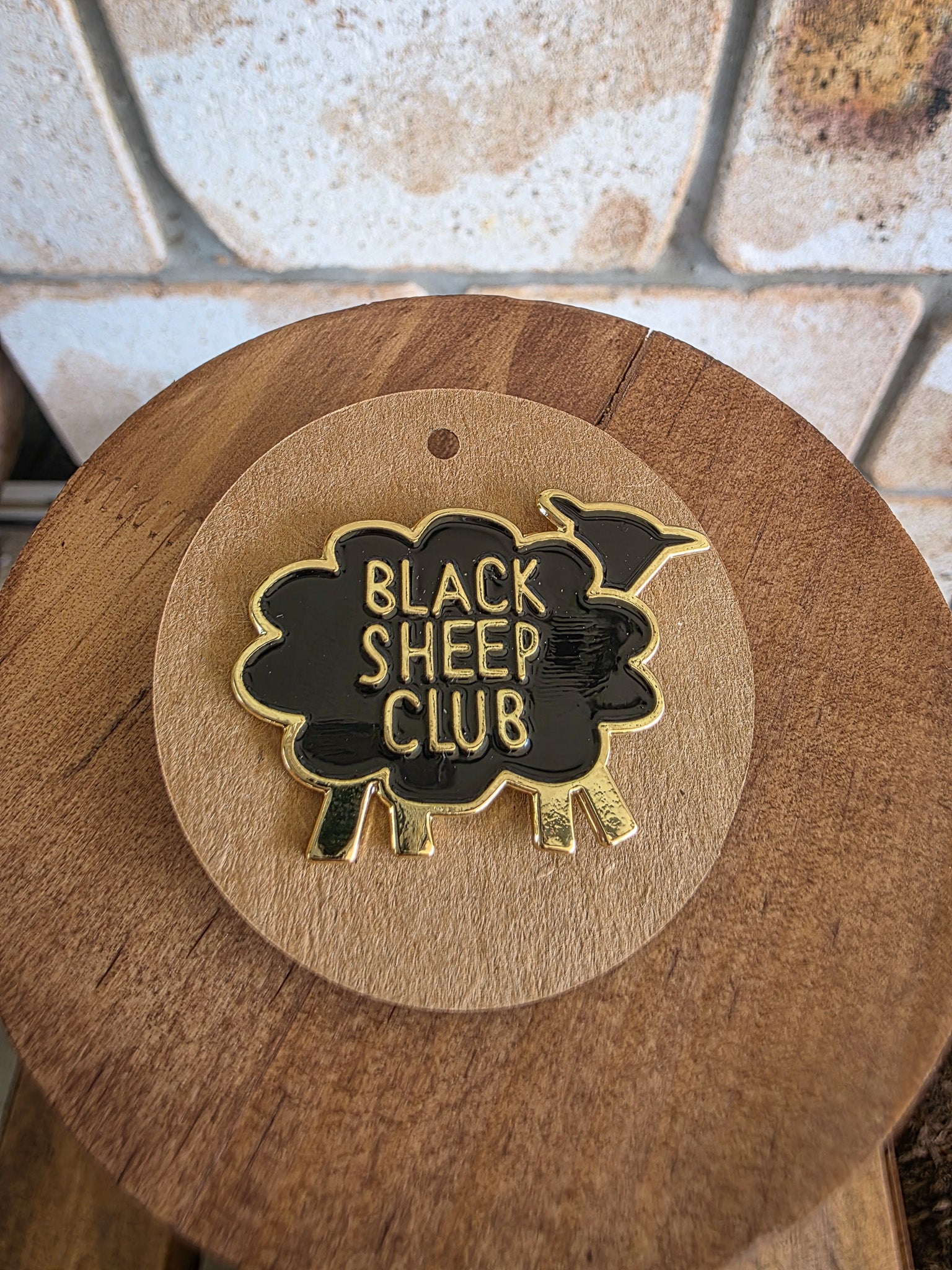 Black Sheep Club - Enamel Hat Pin