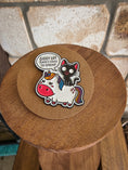Load image into Gallery viewer, Giddy Up! There's chaos to spread! - Enamel Hat Pin