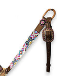 Load image into Gallery viewer, "Southwest Sunset" Beaded Tack Set