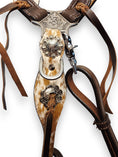 Load image into Gallery viewer, "Cowhide Canyon" Hair-On Western Tack Set