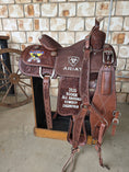 Load image into Gallery viewer, Leather Trophy Saddles