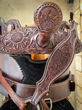 Load image into Gallery viewer, Leather Barrel Saddle - LBS6