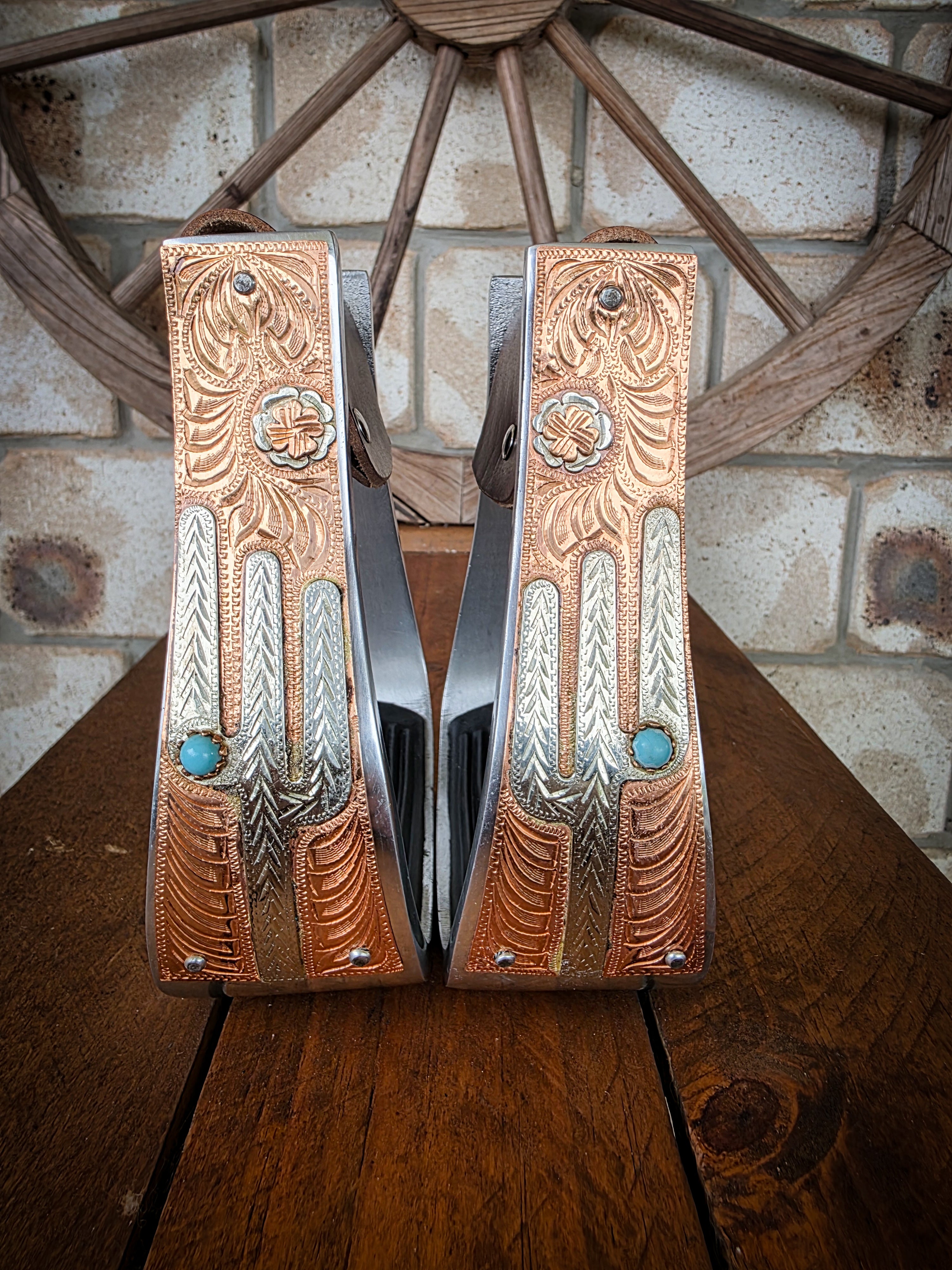 Iron Cactus Stirrups