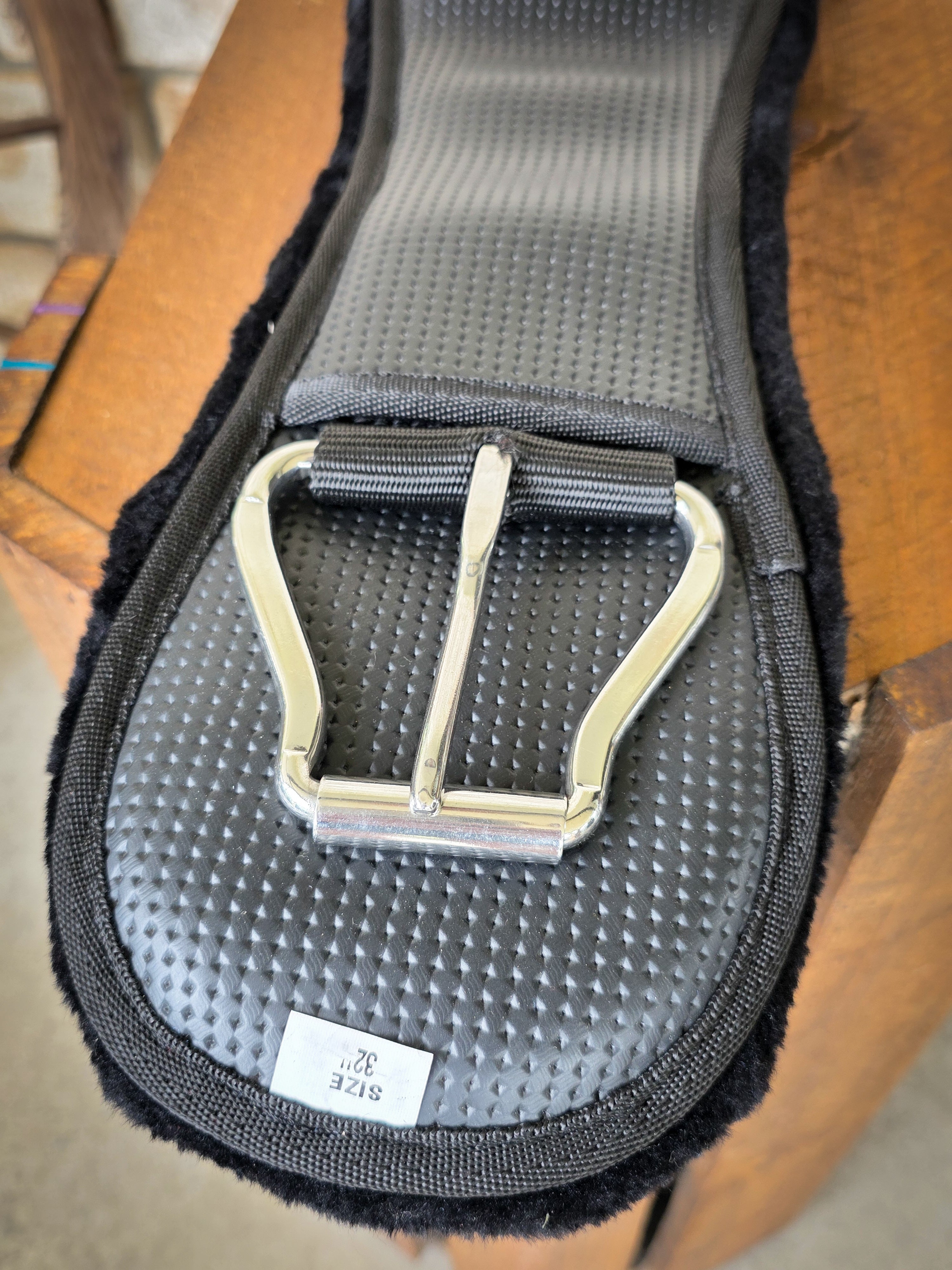 Roper Girth with Wool Backing