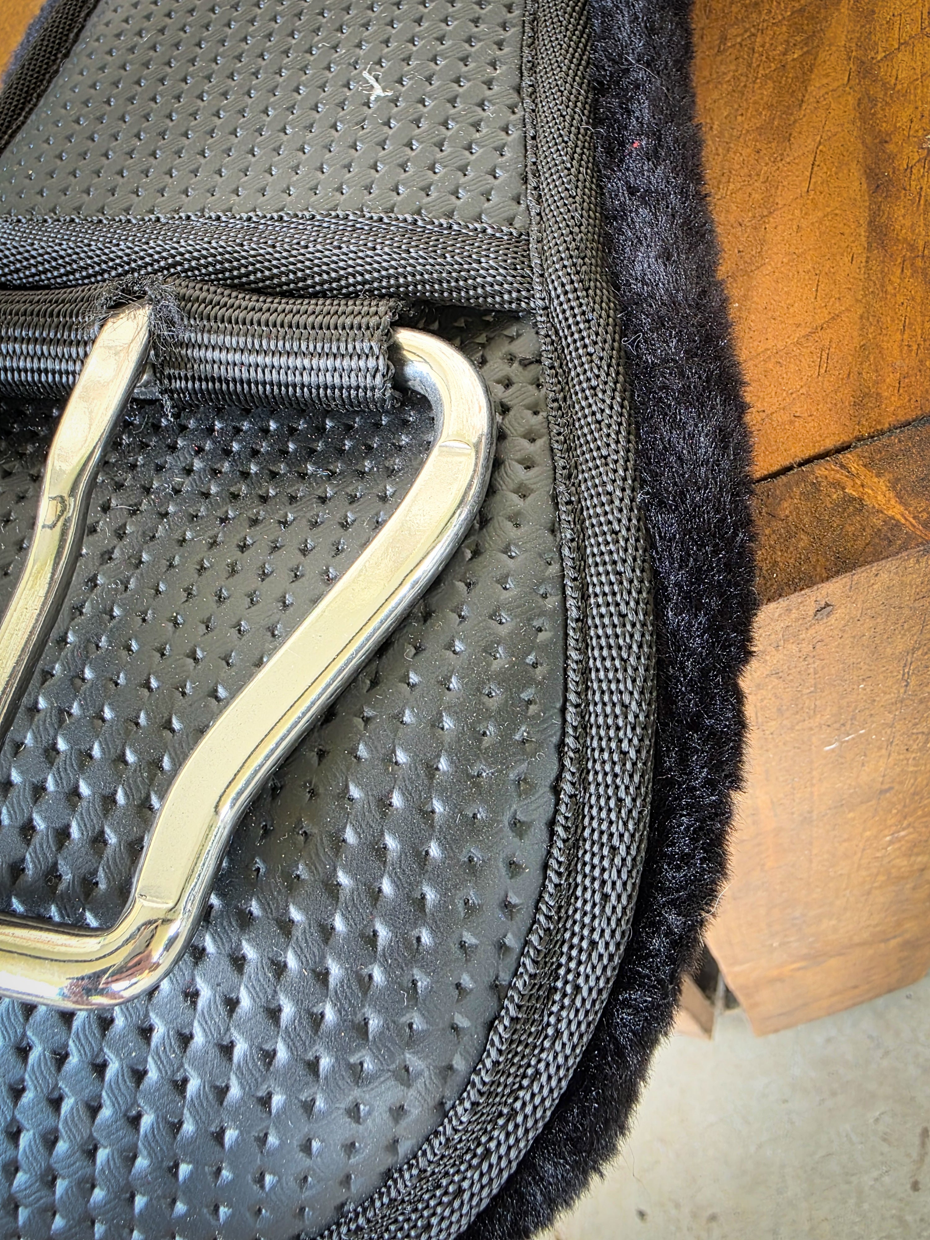 Roper Girth with Wool Backing