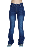 Load image into Gallery viewer, Medium Wash Signature Bootcut Denim Jeans