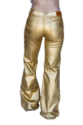 Load image into Gallery viewer, Gold Metallic Signature Trouser