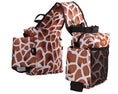 Load image into Gallery viewer, Fort Worth Bottle & Gear Saddle Bag Giraffe - Limited Edition