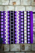 Load image into Gallery viewer, Midnight Iris Show Blanket - 34" Spine