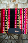 Load image into Gallery viewer, Ruby Riot Show Blanket - 34" Spine