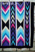 Load image into Gallery viewer, After Dark Ranch Saddle Blanket - 34" Spine
