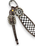 Load image into Gallery viewer, "Checkers & Chrome" Arena Edge Tack Set
