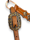 Load image into Gallery viewer, "Gold Rush Glitz" Designer-Inspired Tack Set