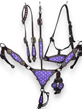 Load image into Gallery viewer, "Violet Reign" Luxe Designer Tack Set