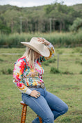 Load image into Gallery viewer, Pink & Gold Flowers Arena Shirt
