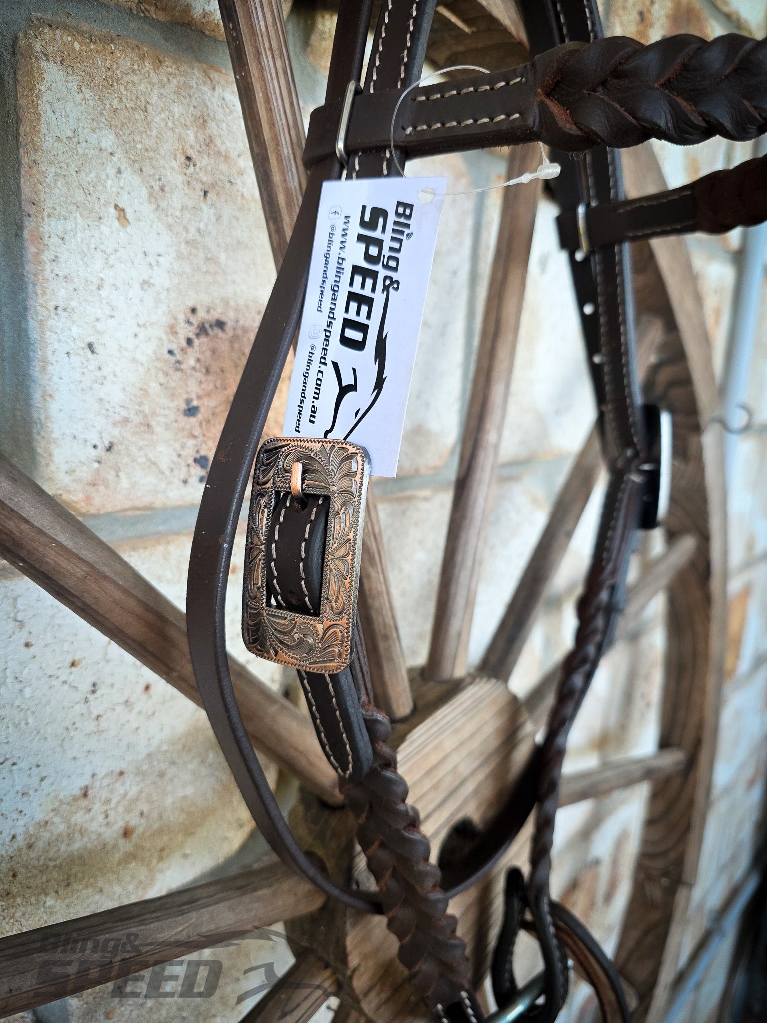 Bling & Speed Plait Bridle