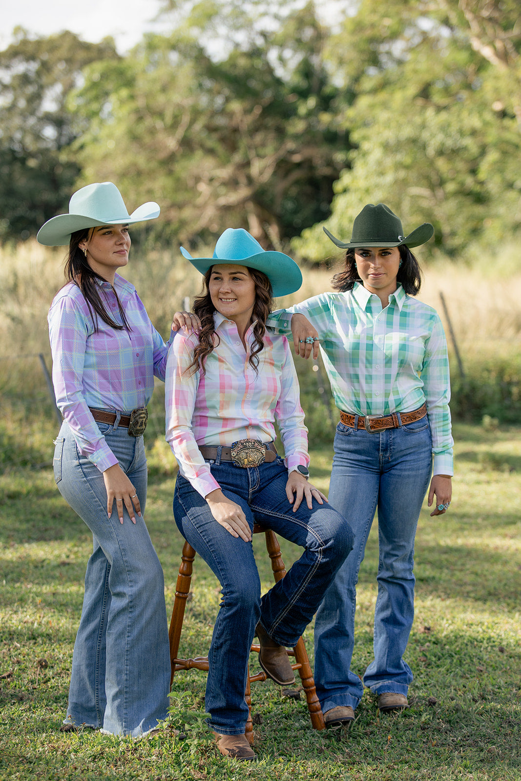 Green Checkered Arena Shirt
