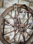 Load image into Gallery viewer, Beaded Outback Breastcollar, Bridle and Wither strap Set