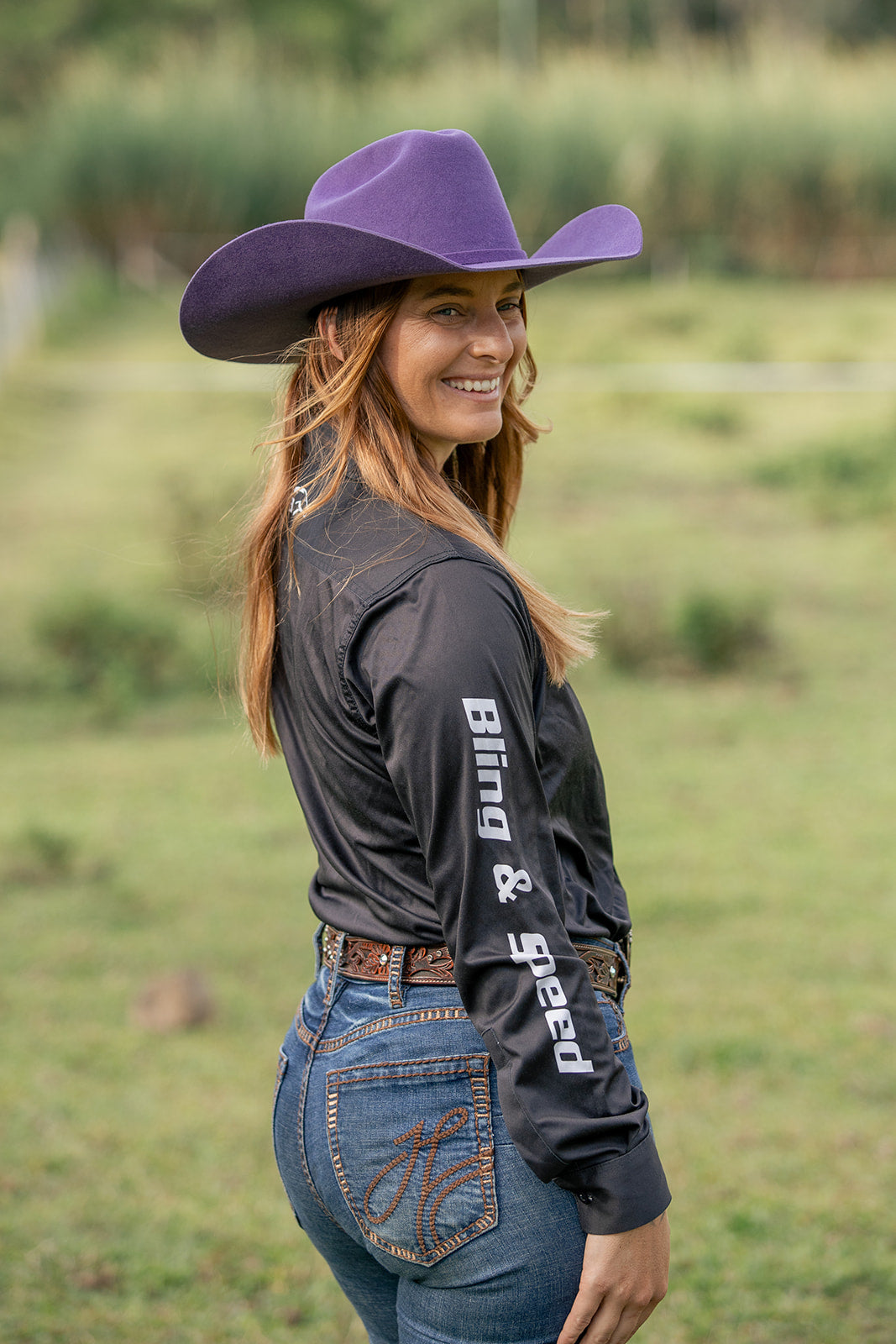 Desert Crown Felt Hat - Purple