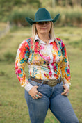 Load image into Gallery viewer, Desert Crown Felt Hat - Peacock