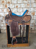 Load image into Gallery viewer, Leather Barrel Saddle - LBS12