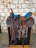 Load image into Gallery viewer, Leather Barrel Saddle - LBS11