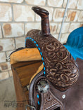 Load image into Gallery viewer, Leather Barrel Saddle - LBS11