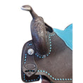 Load image into Gallery viewer, Fort Worth Barrel Race Saddle w/Opti Flex Tree - Turquoise