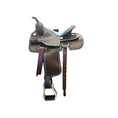 Load image into Gallery viewer, Fort Worth Barrel Race Saddle w/Opti Flex Tree - Turquoise
