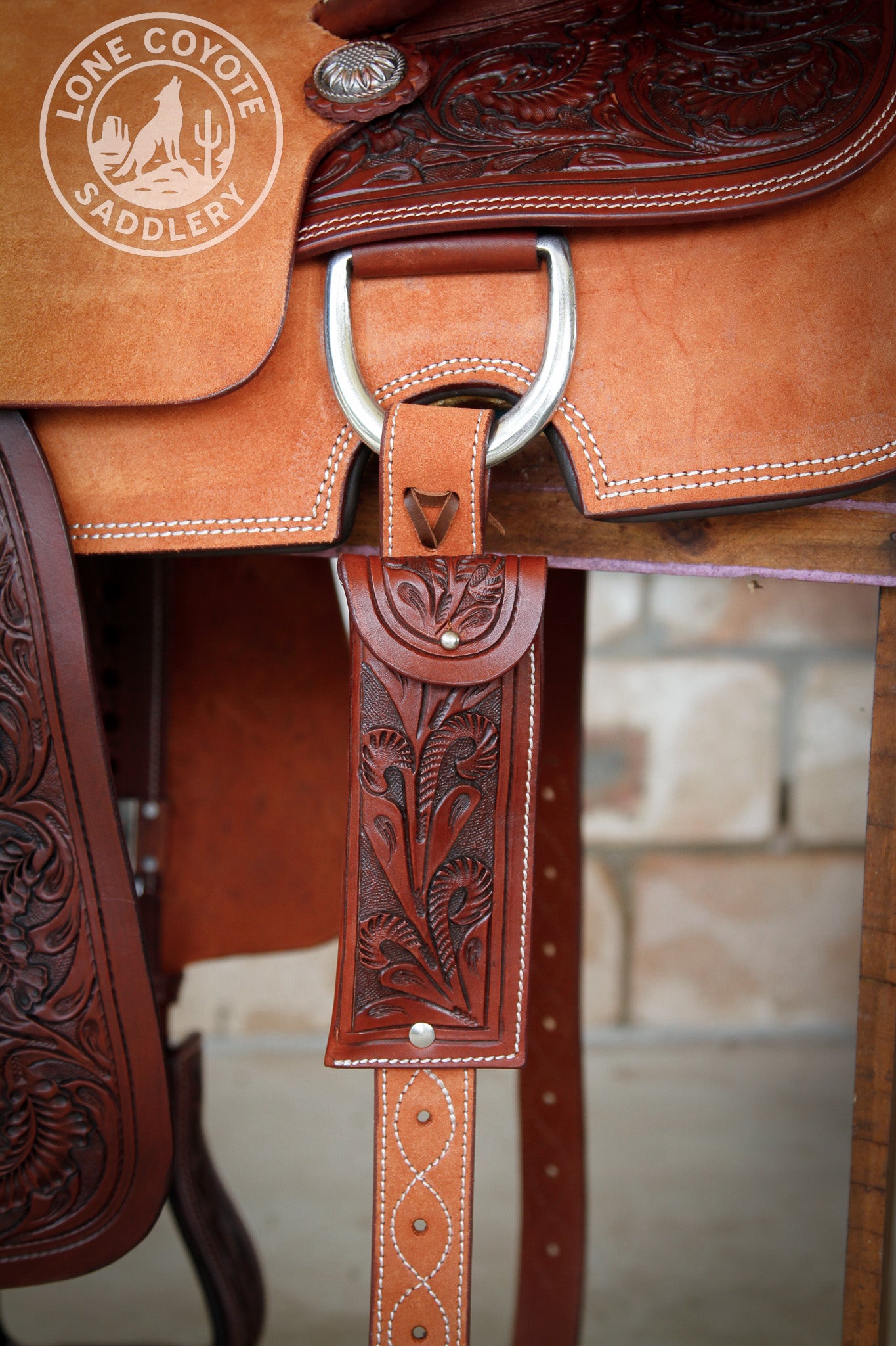 Lone Coyote Fully Mounted Roping Saddle Package - PREORDER