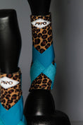 Load image into Gallery viewer, H20 Front & H20 Rear Cheetah Sports Support - Turquoise (7926450946286)