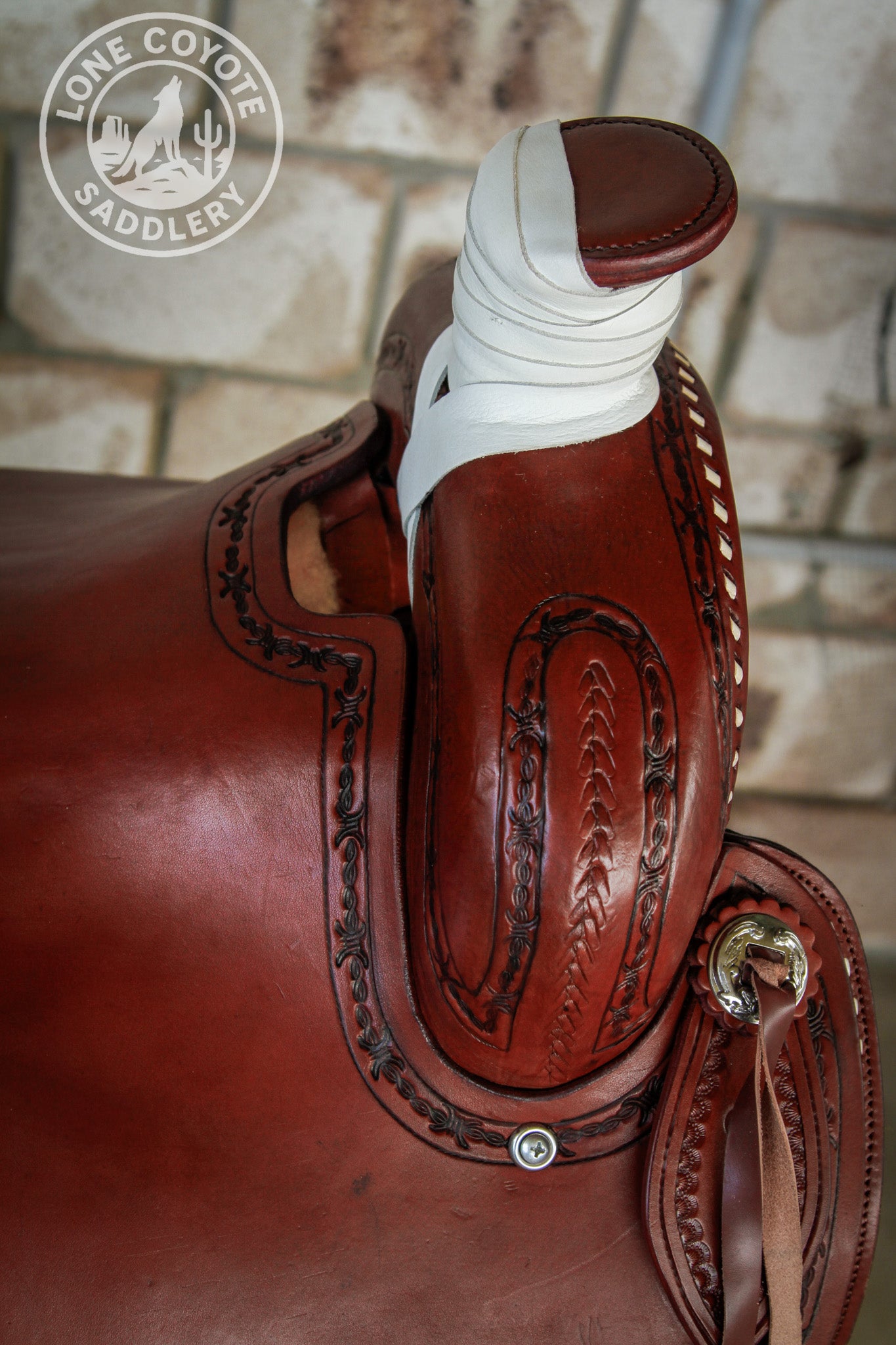 Lone Coyote Fully Mounted Ranch Saddle Set – PREORDER