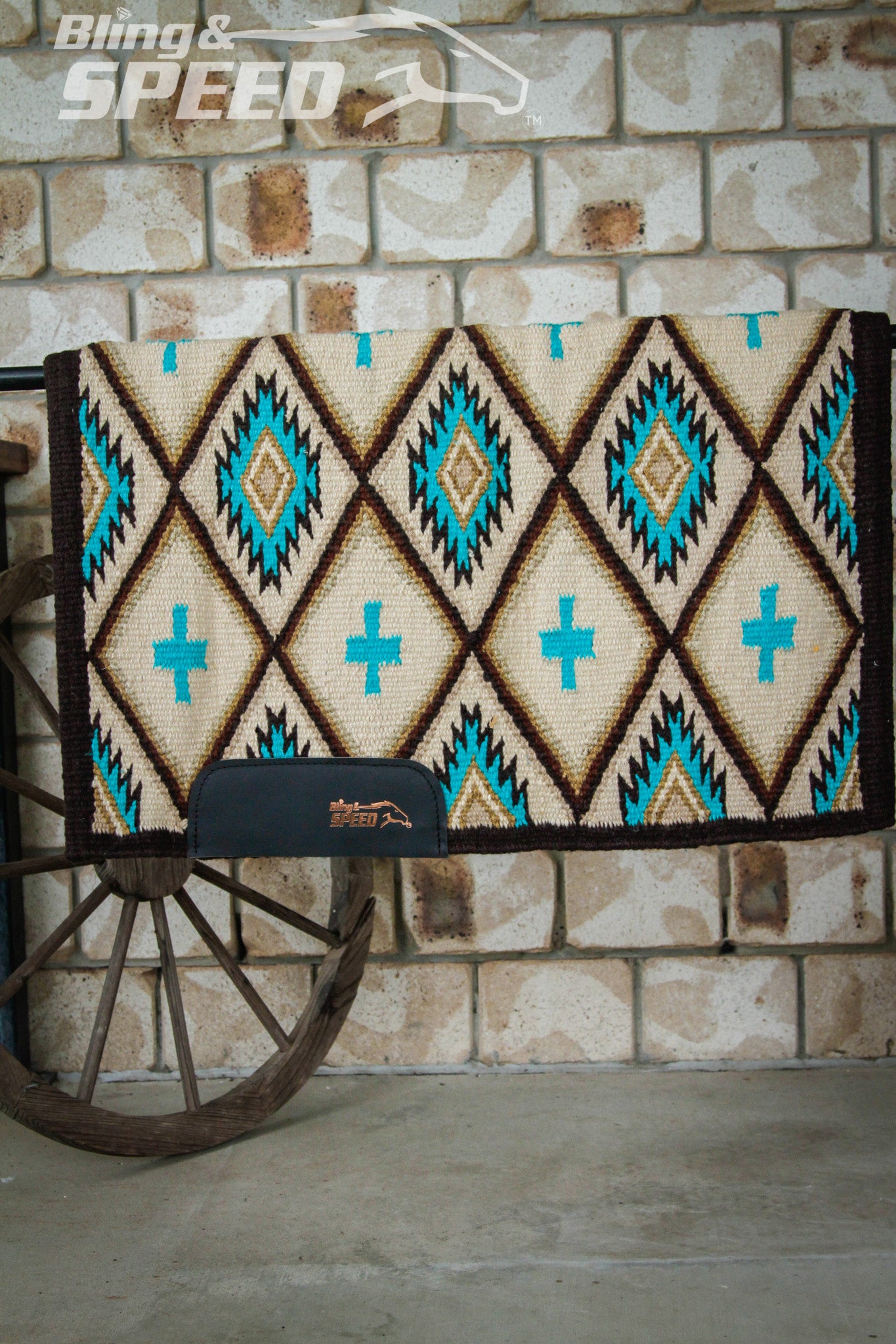 Canyon Cross Ranch Saddle Blanket - 34" Spine