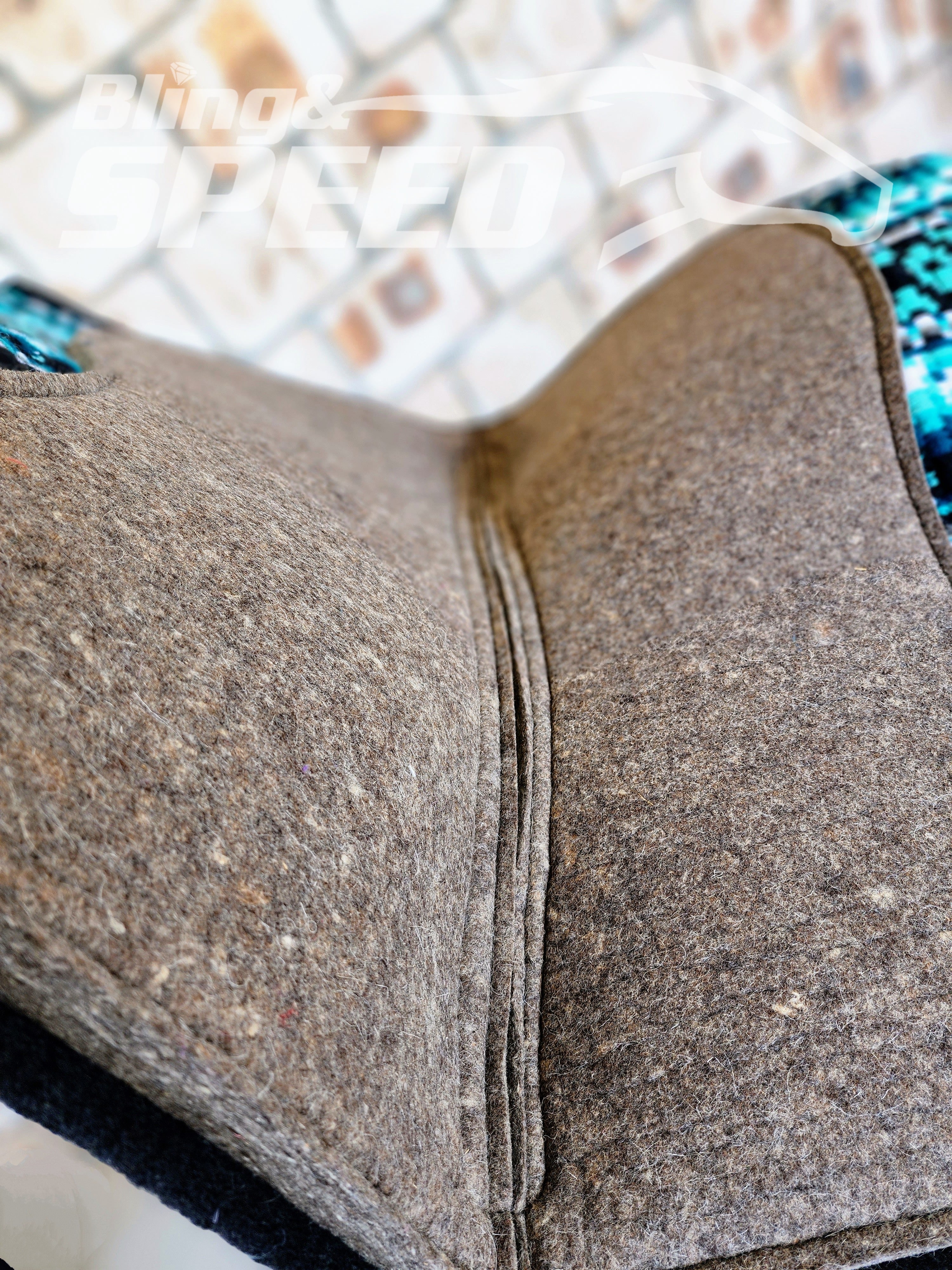 29. "Pink Sapphire" Saddle Pad (7873220837614)