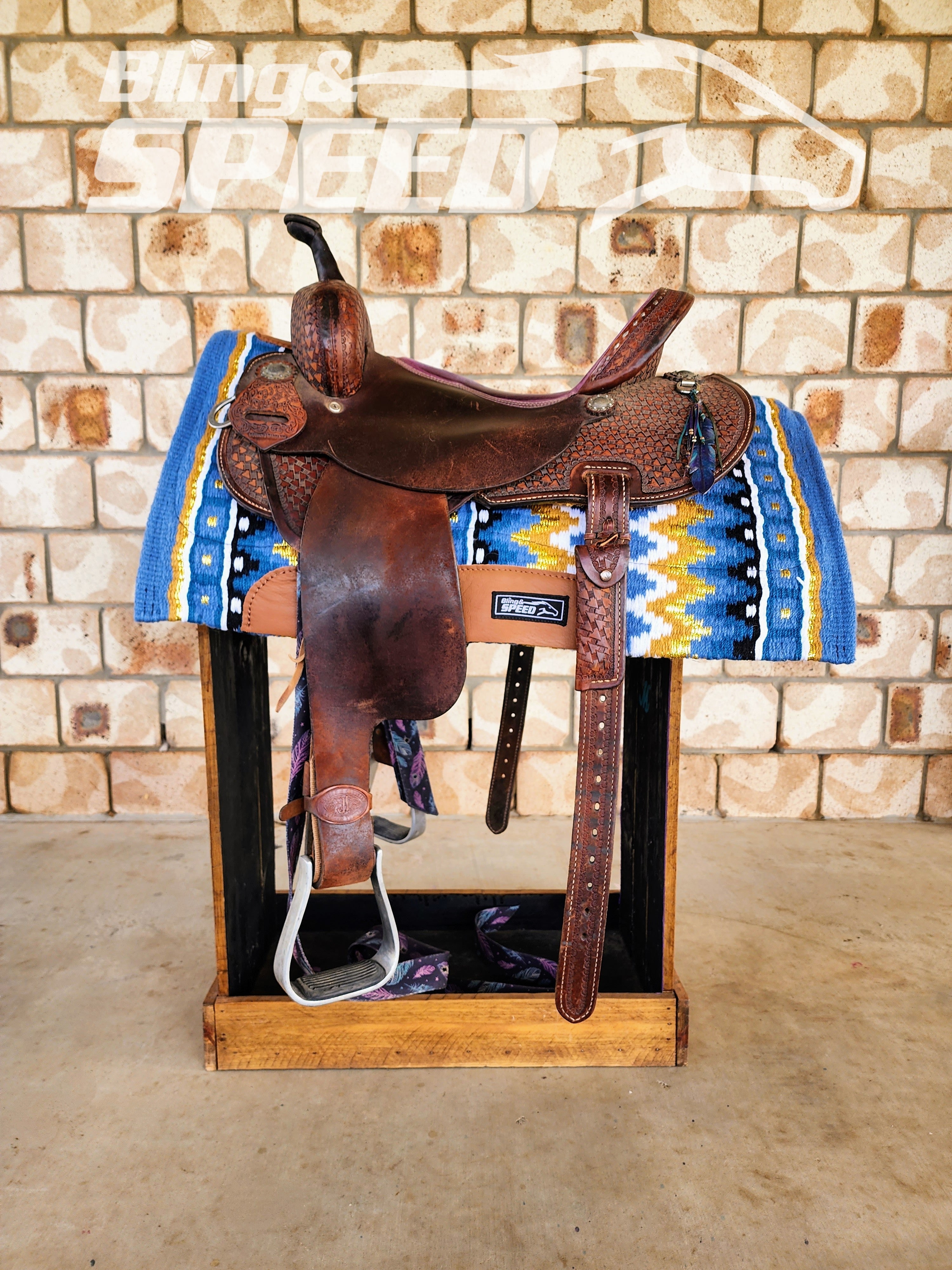 49. Cinderella Unicorn Saddle Pad