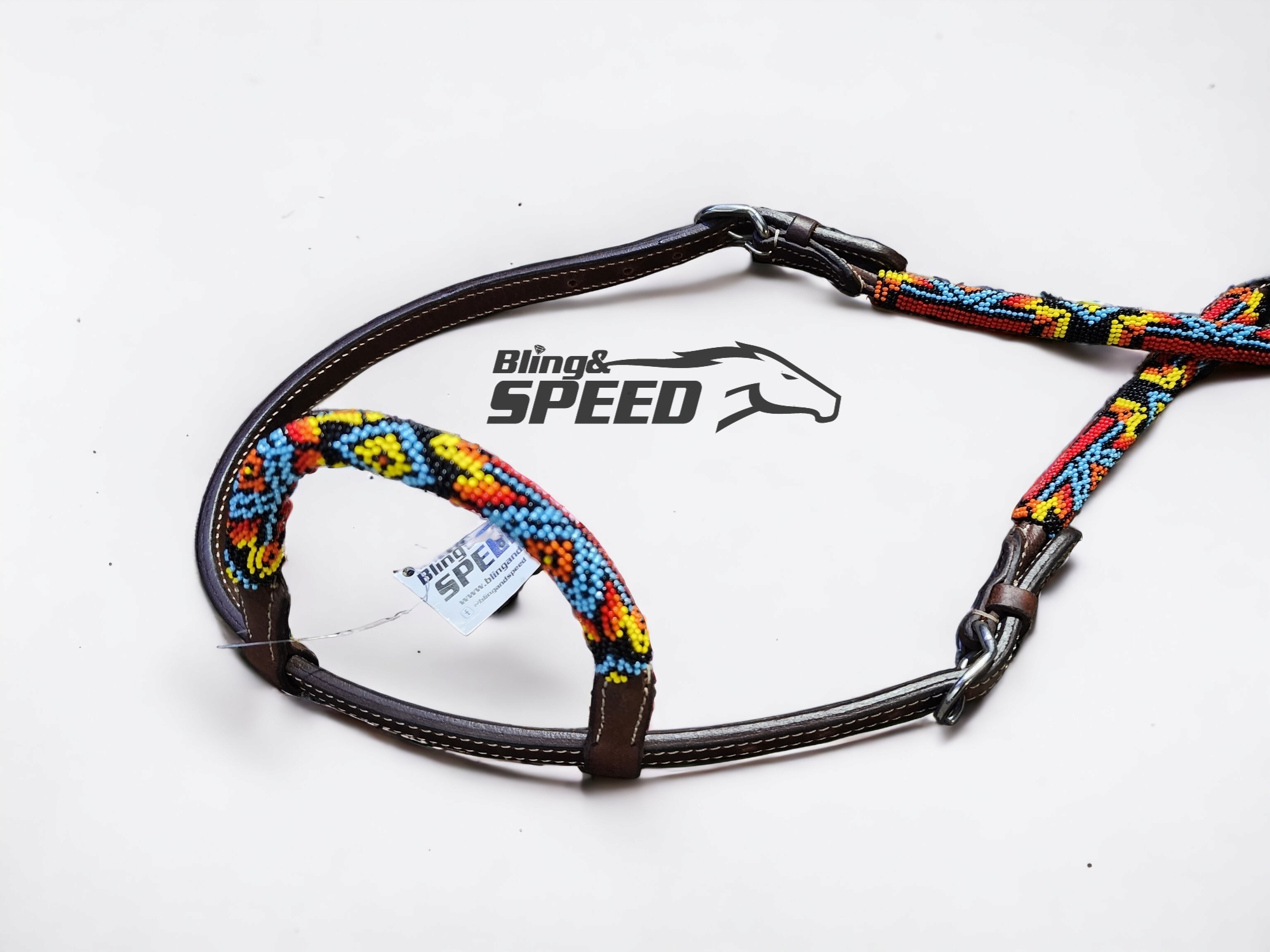 Beaded One Ear Bridle - Various Designs