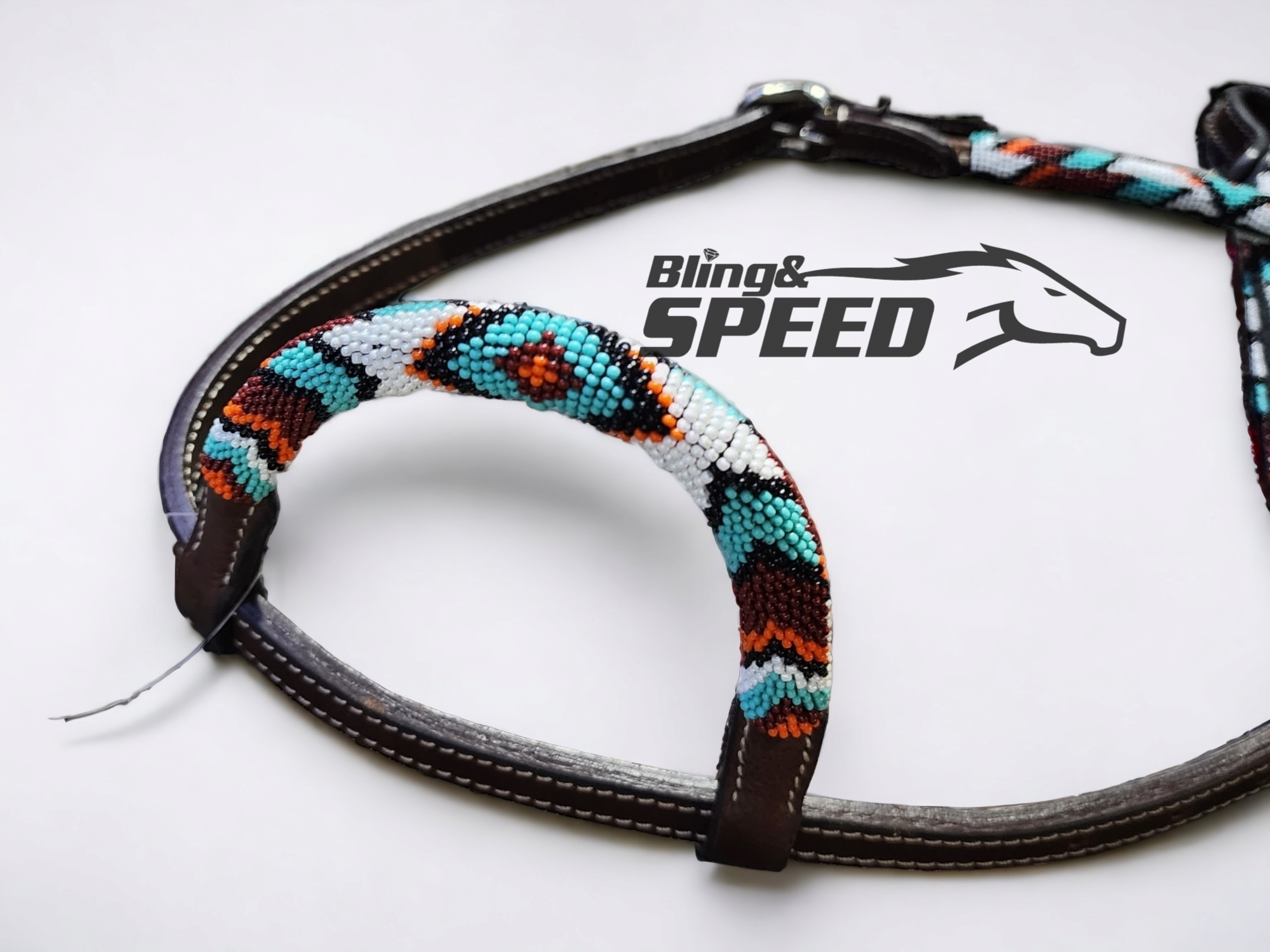 Beaded One Ear Bridle - Various Designs