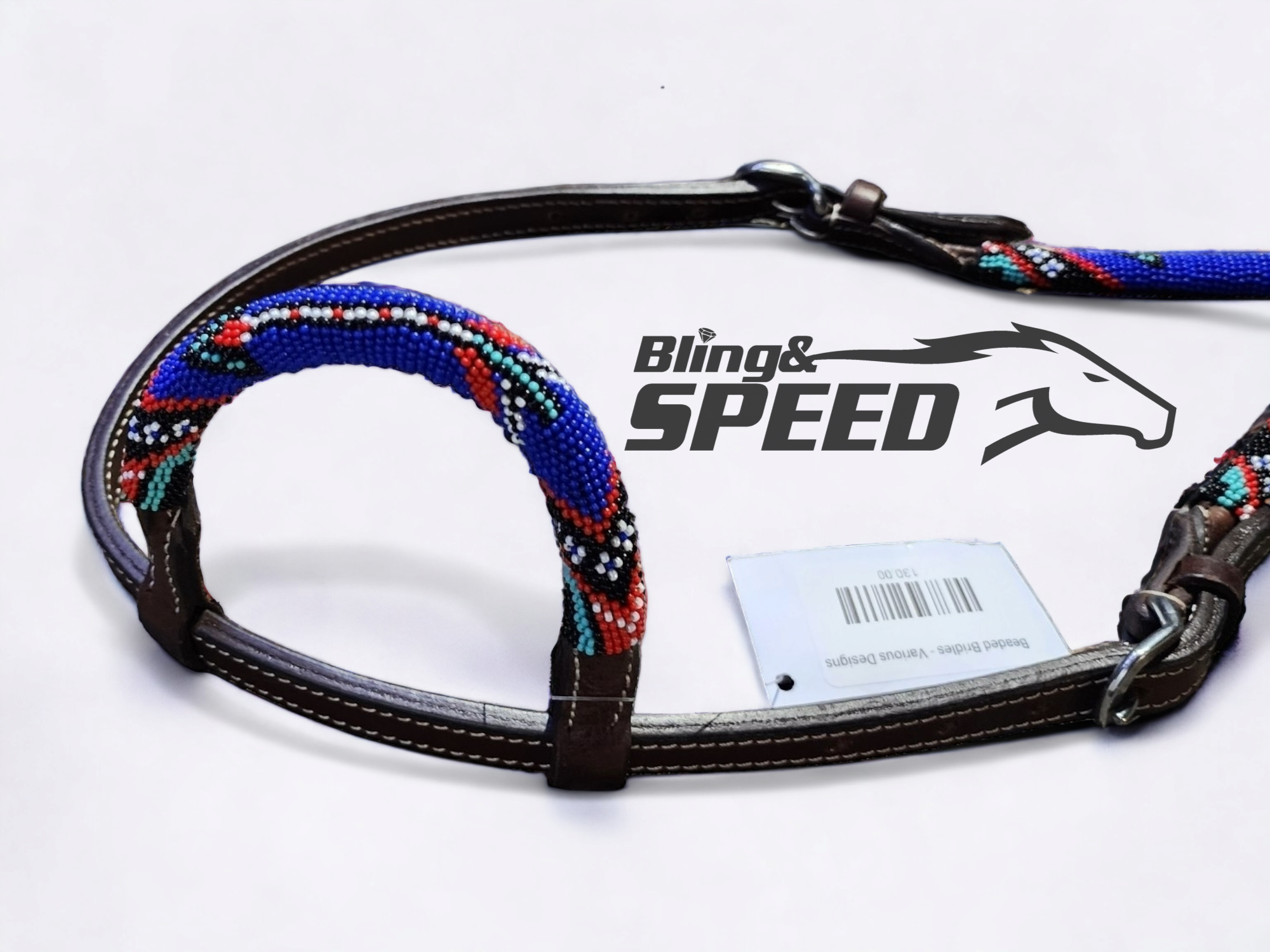 Beaded One Ear Bridle - Various Designs