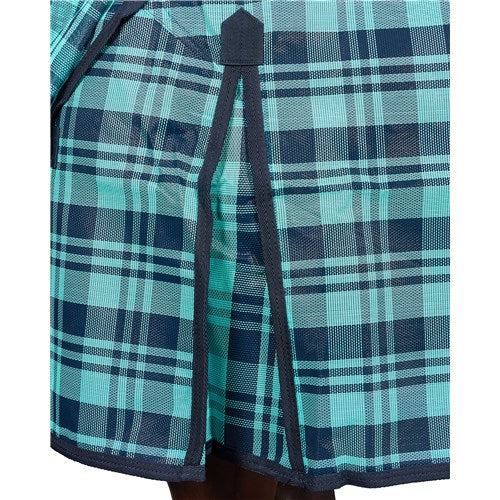 Kool Master PVC Shade Mesh Combo - Turquoise/Navy