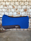 Load image into Gallery viewer, Full Wither Relief Merino Wool Felt Saddle Pad - Royal Blue