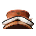 Load image into Gallery viewer, Sidney Hamilton Half Breed Saddle Roughout Seat