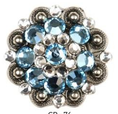 Load image into Gallery viewer, Bling & Speed Saddle Concho Options