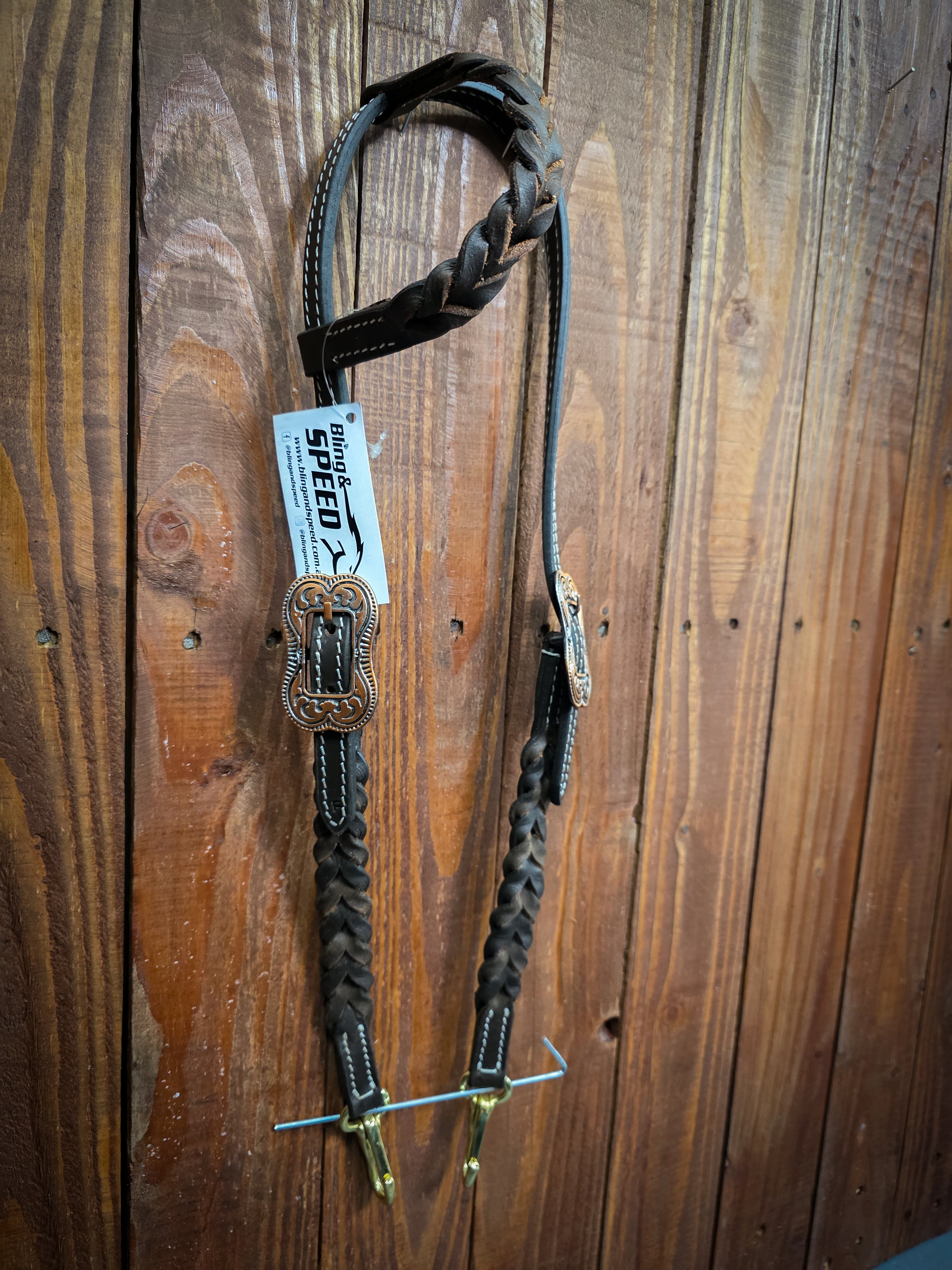 One Ear Plait Bridle - Quick Change