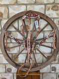 Load image into Gallery viewer, Beaded Desert Breastcollar, Bridle and Wither strap Set